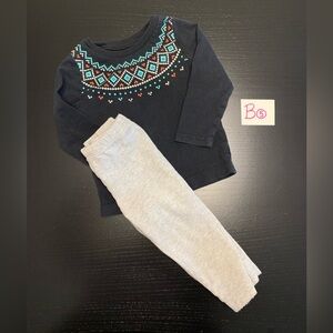 Carter’s 12m Too and Leggings Set